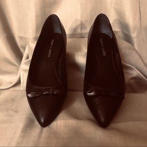 Worn once: Black flats
